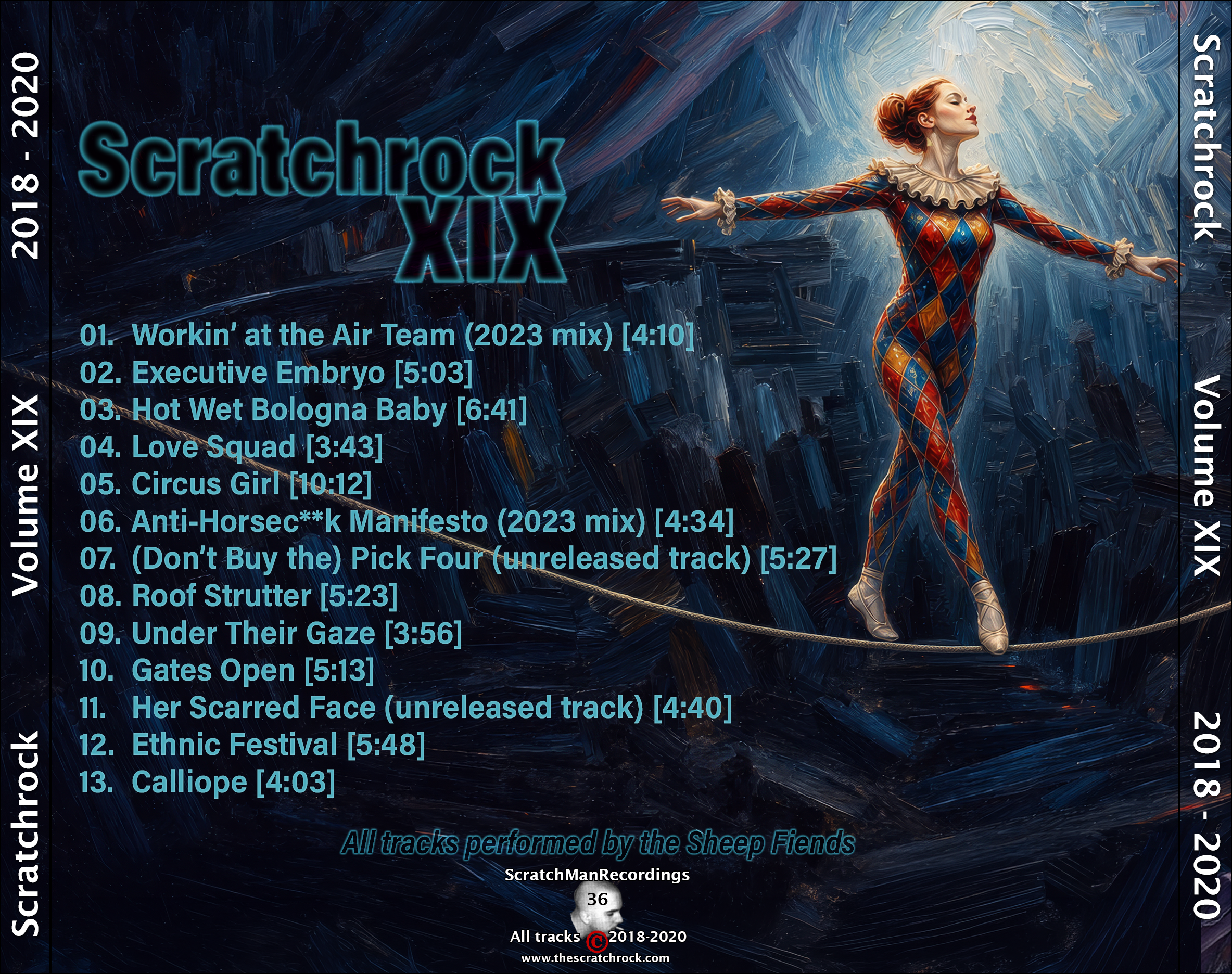Scratchrock Volume 19 tray artwork